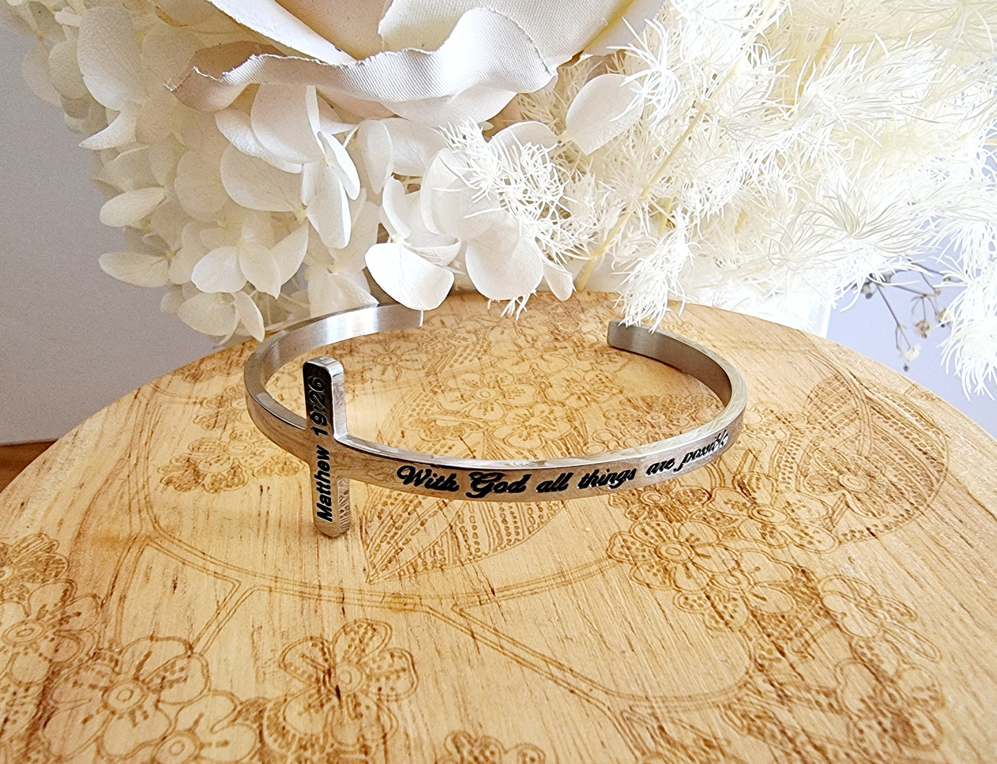 ALL THINGS ARE POSSIBLE BANGLE