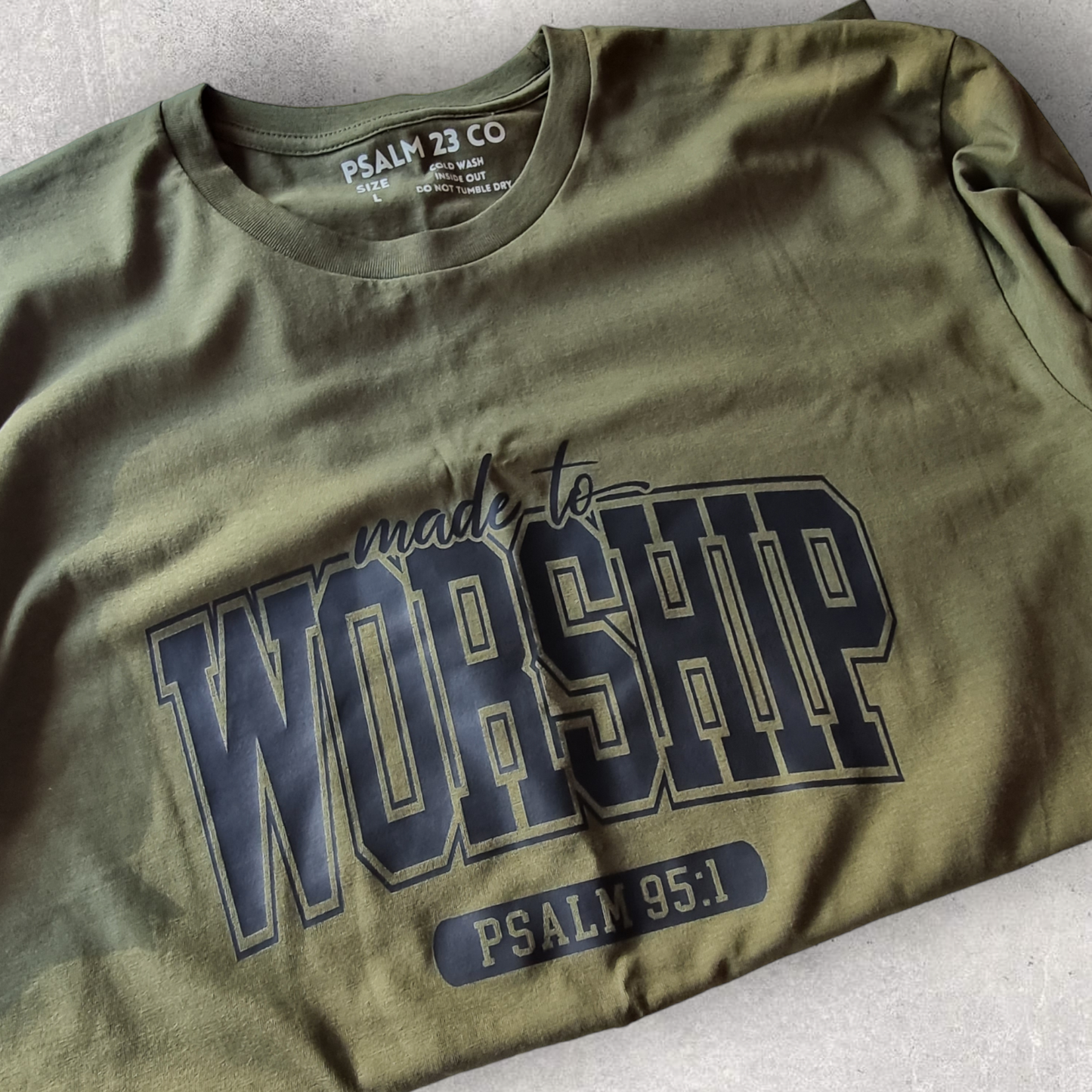 MADE TO WORSHIP TEE
